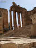 Entrance to the Temple of Bacchus in Baalbek